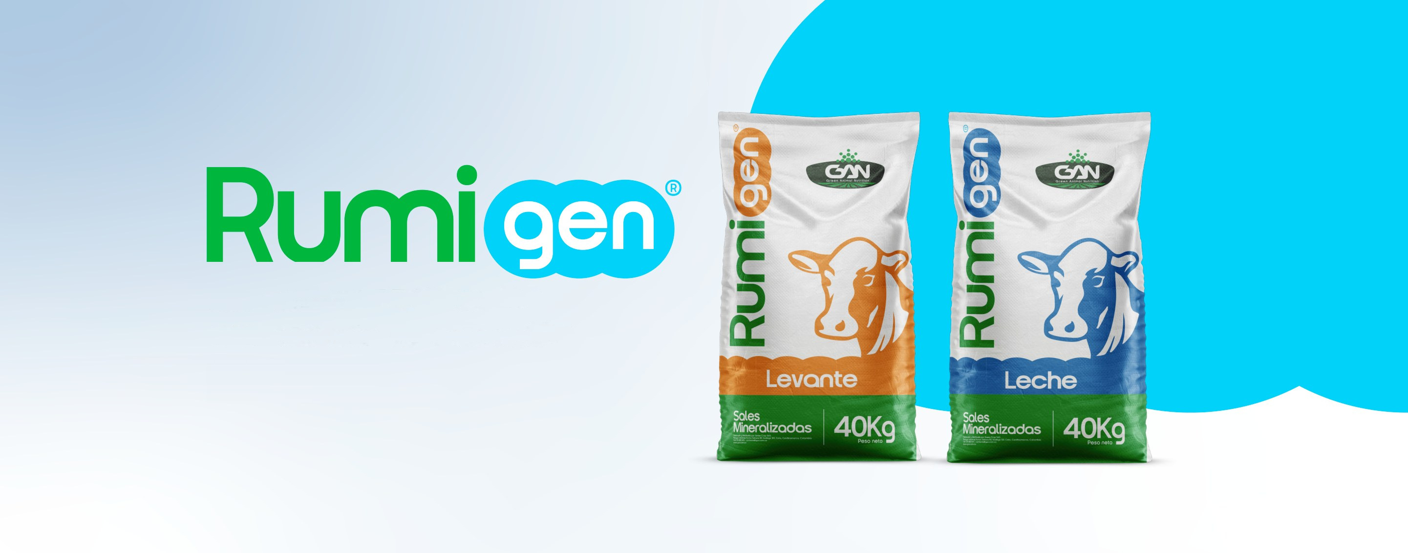 RumiGen® — bolsas Levante y Leche