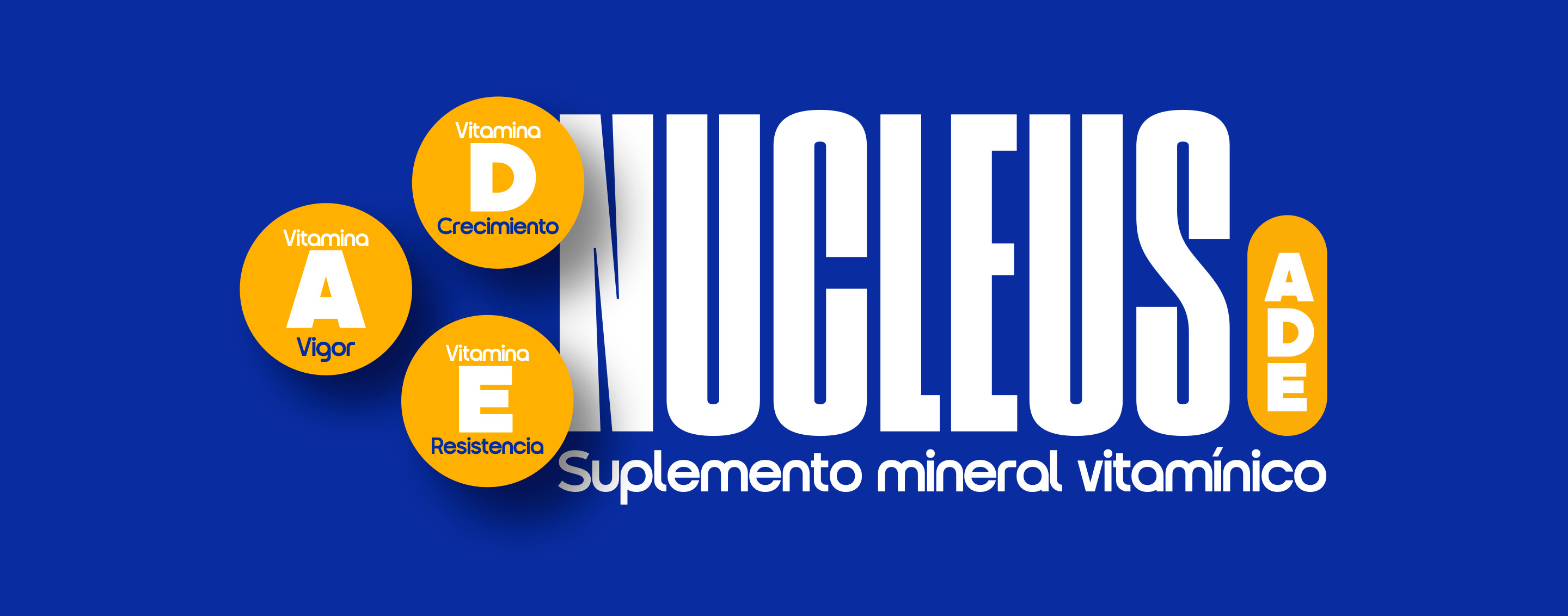 Nucleus ADE — suplemento mineral vitamínico con vitaminas A, D y E